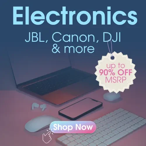 Special Offers on Electronics and Appliances Up To 90% OFF MSRP