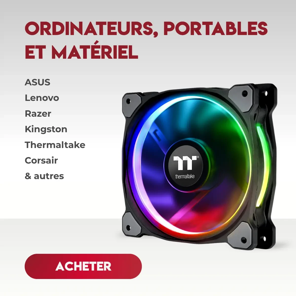 Offres spéciales sur les Ordinateurs, portables et matériel Jusqu'à 90% de rabais sur PDSF